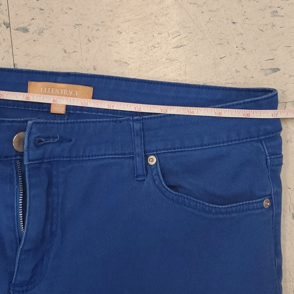Ellen Tracy blue Jeans Size 12 - Picture 2 of 5